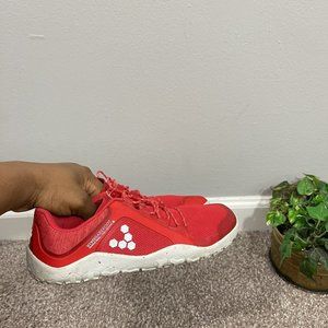 VIVOBarefoot Primus Trail Firm Ground Sneakers Shoes Red Women's Size 38 US 7.5
